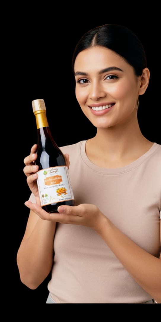 Aadivasi Aarogya Juice for (Seabuckthorn Juice) 1000 ML | Men & Women’s Wellness Support | Offer Price @ ₹1299 FOR 1000 ML.