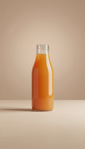 Sea buckthorn juice glass bottle
